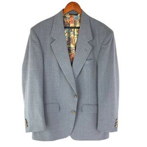 Blazer of Champions 90’s Palm Beach Gray Sport Coat [read description for size]